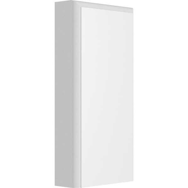 Ekena Millwork Standard Foster Plinth Block With Rounded Edge, 3"W x 6"H x 1"P PBP030X060X100FOS05 - main
